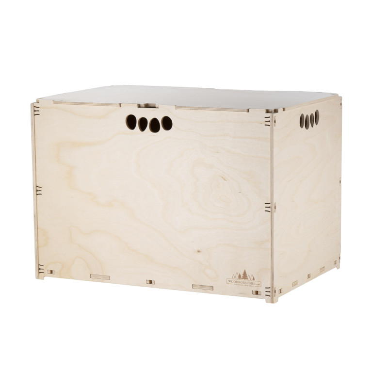 Buy 85 liter Wooden Box (box) | Stackable Crate | Woodboxstore Buy 85 liter Wooden Box (box) | Stackable Crate | Woodboxstore