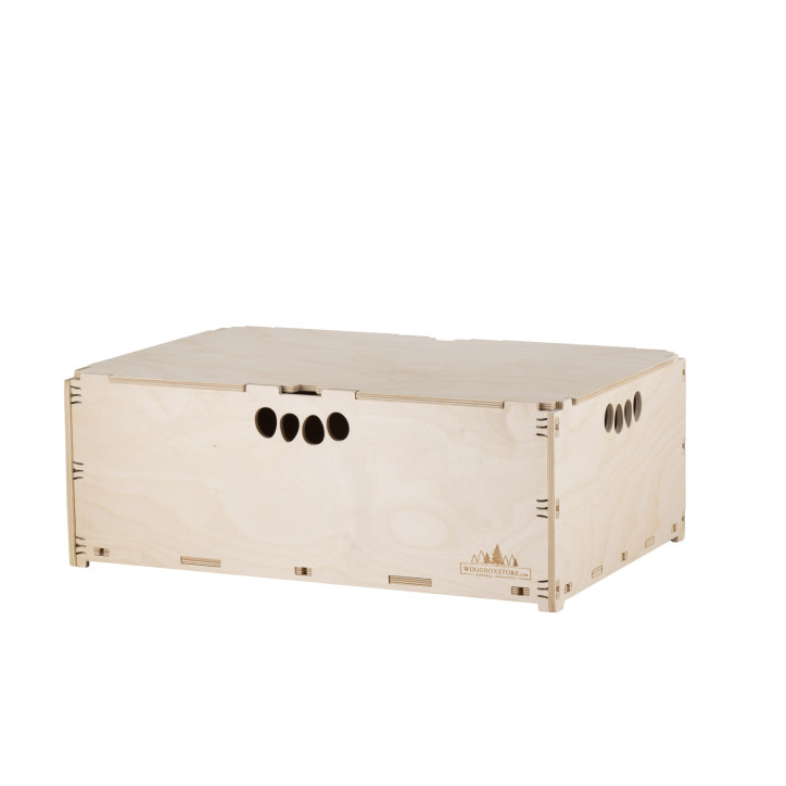 44 liter storage box 60x40x23cm with lid