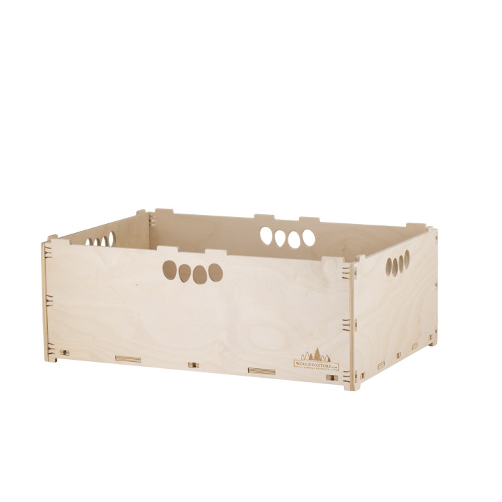 44 liter storage box 60x40x23cm with lid