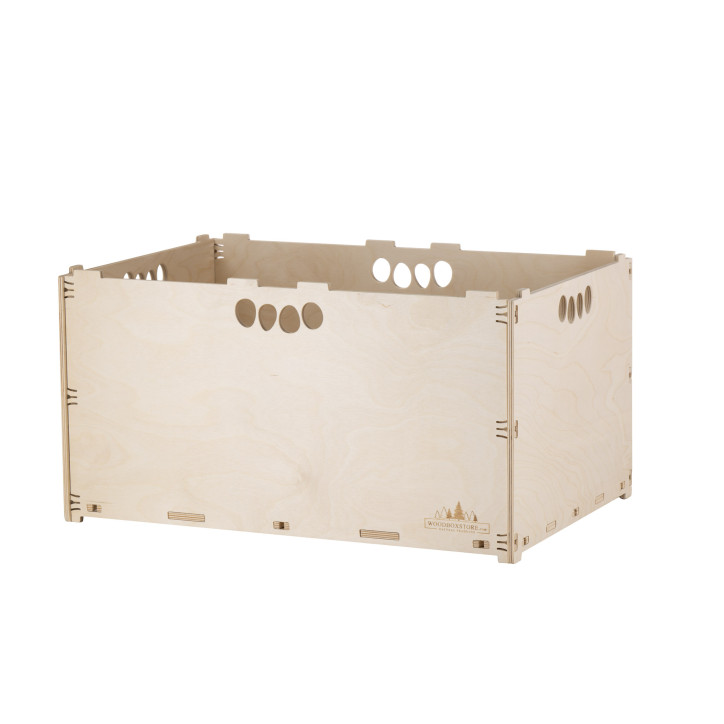 63 liter storage box 60x40x32cm with lid