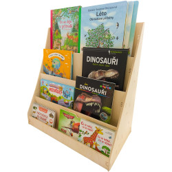 Bücherschrank, Bücherregal für Kinder 4 Stock