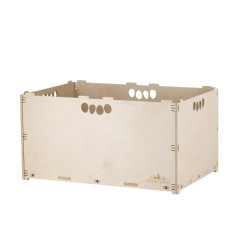 Buy 63 liter Wooden Box (box) | Stackable Crate | Woodboxstore