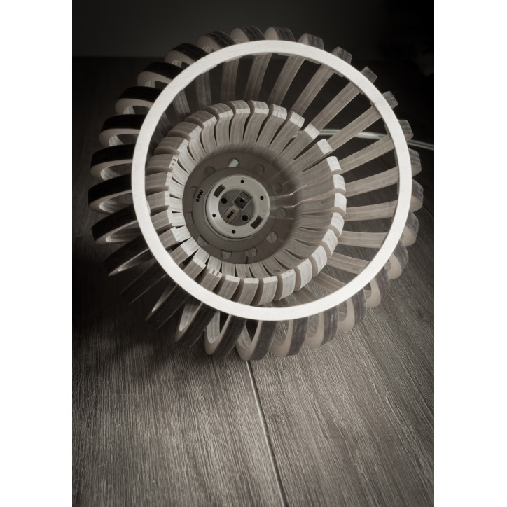 Avilo Pendant light, Natur Incl. Suspension E27