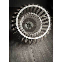 Závěsná lampa Avilo Dark Brown | Dřevěné svítidlo | D: 18cm V: 23cm | E27